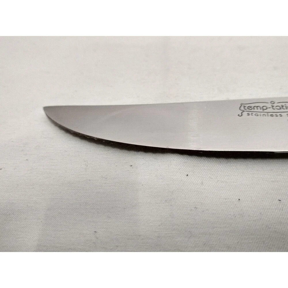 Temptations Old World Floral Carving Knife and Meat Fork Set